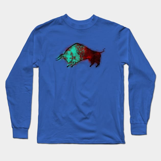 Bull Long Sleeve T-Shirt by ewdondoxja